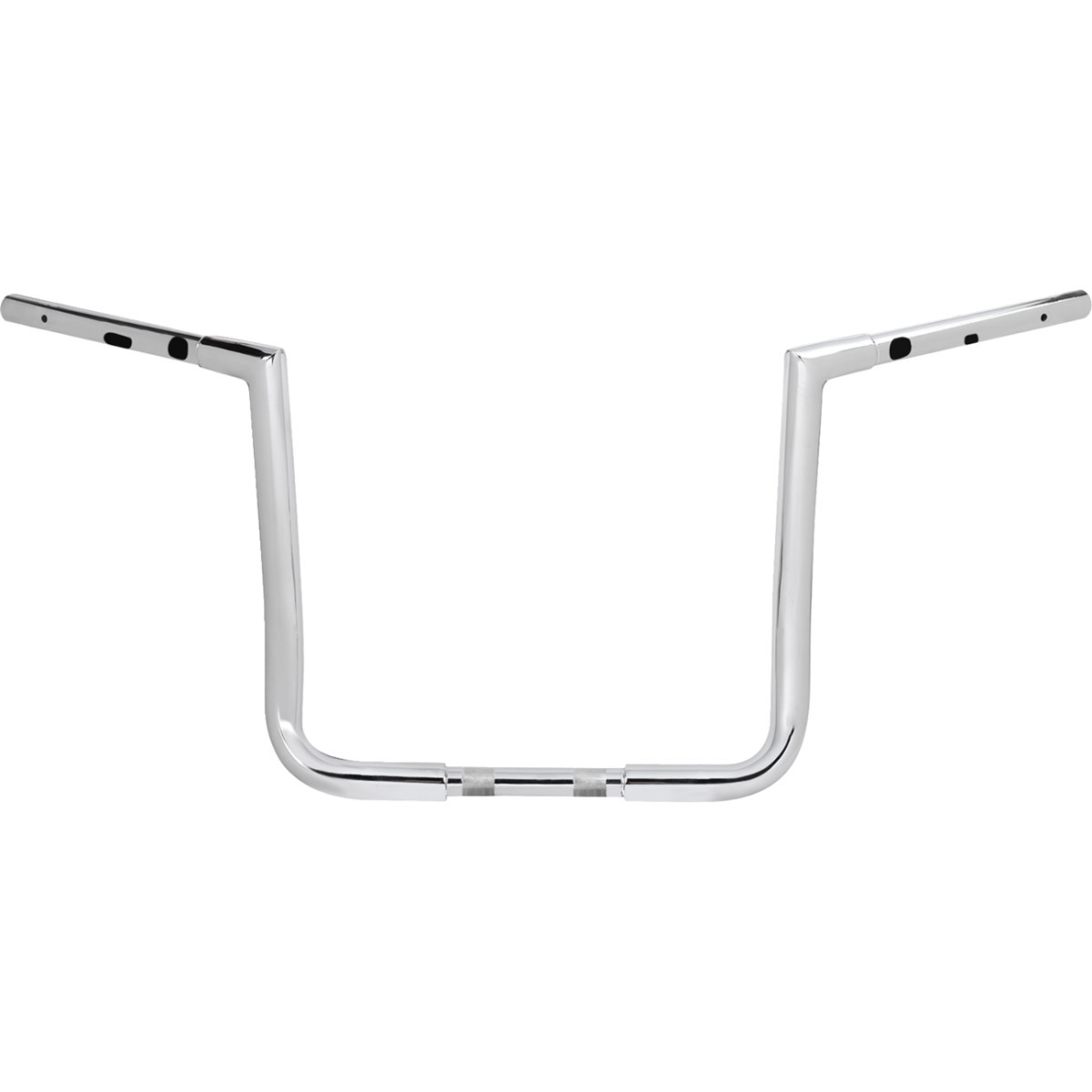 LA Choppers #LA-7367-14W - Pre-Wired Twin Peaks Handlebar - 1-1/4" x 14" - Chrome