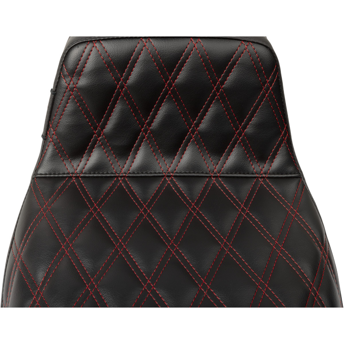 LE Pera #LV-587DD-R01 - Tailwhip Seat - Red Double Diamond Stitch - FLH/FLT '23-'25