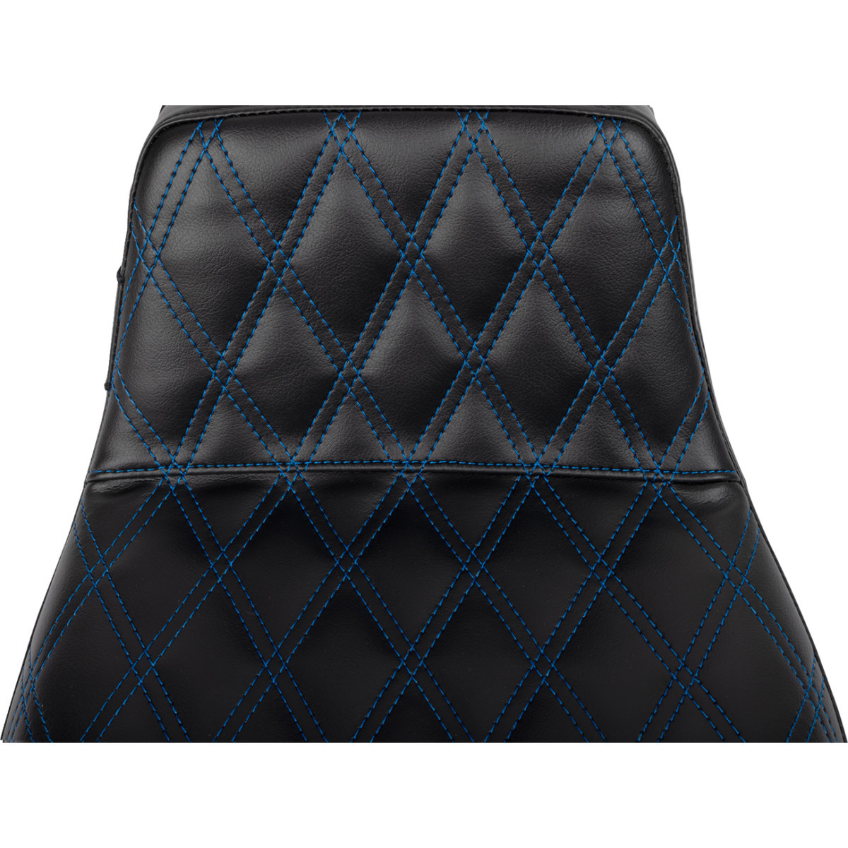 LE Pera #LV-587DLDD-BE01 - Tailwhip Daddy Long Legs Seat - Blue Double Diamond Stitch - FLH/FLT '23-'25
