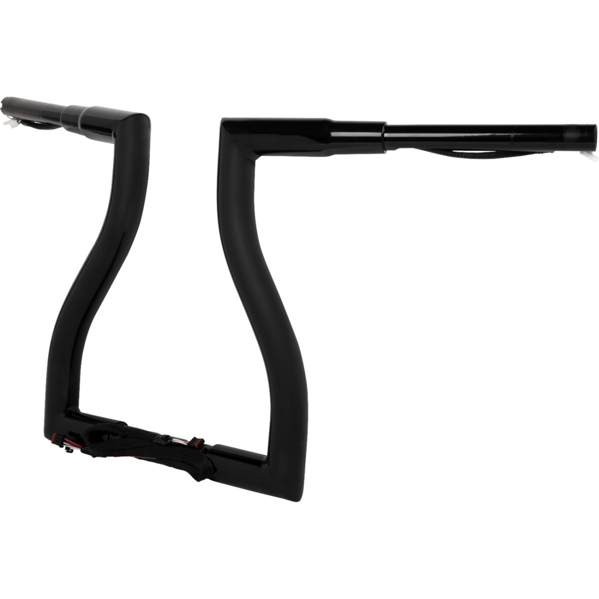 LA Choppers #LA-7317-14BW - Pre-Wired Thresher Handlebar - 14" - Black