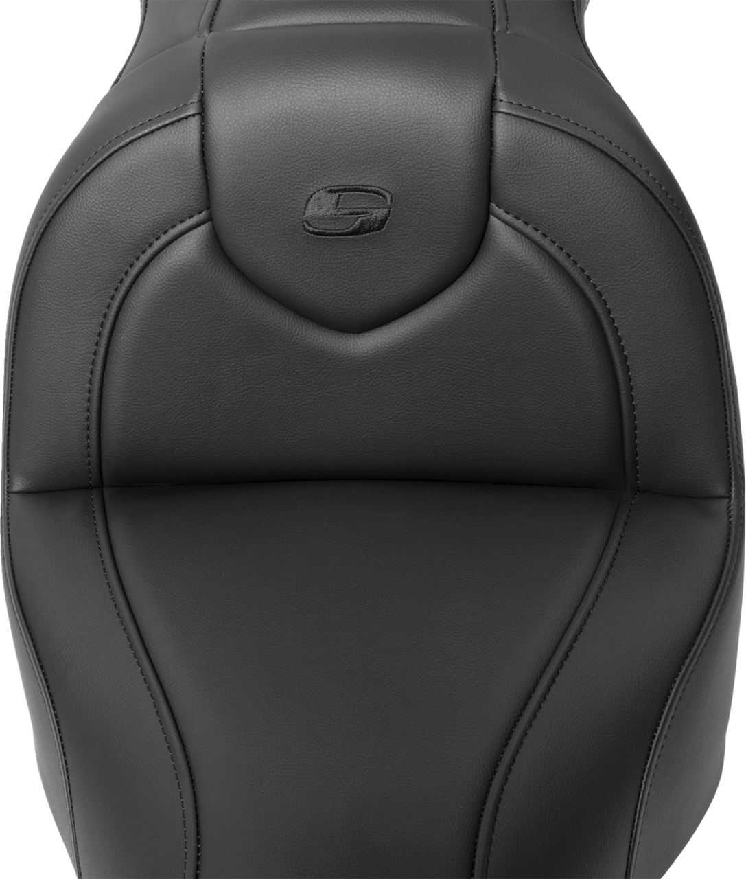 Saddlemen RoadSofa Seat - without Backrest - Black Stitch - FXBR/S '18-'20