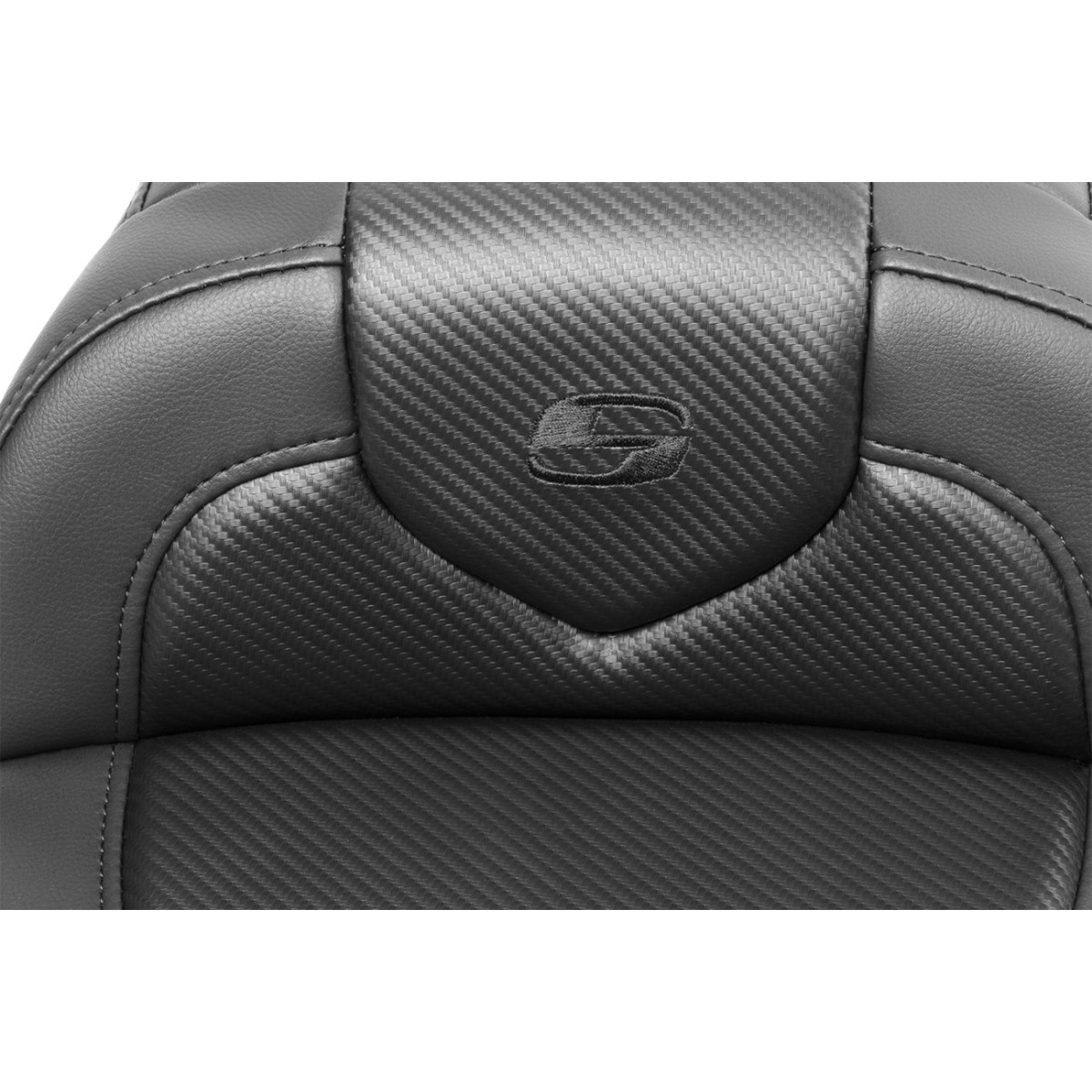 Saddlemen #823-07-18500 - RoadSofa™ Seat - Carbon Fiber - without Backrest - FLTR/FLHX '23-'24