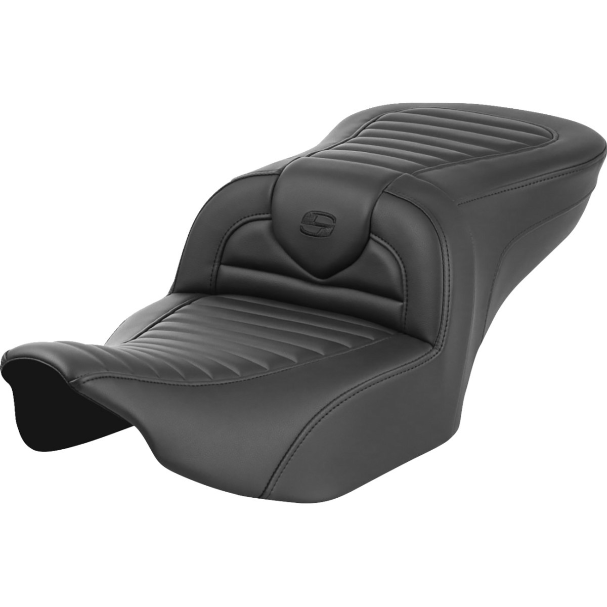 Saddlemen #823-07-20200 - Roadsofa™ Seat - without Backrest - Tuck-n-Roll - FLTR/FLHX '23-'24