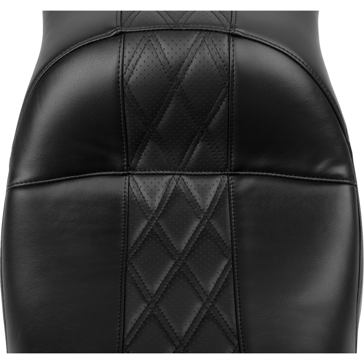 LE Pera #LV-957HR2 - Maverick Seat - without Backrest - Hot Rod HR2 - Black - FLH/FLT '23-'25