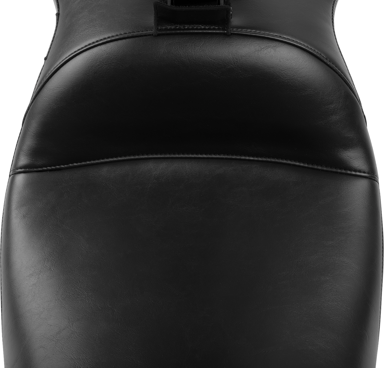 Le Pera #LV-957BRS - Maverick Seat - with Backrest - Smooth - Black - FLH/FLT '23-'24