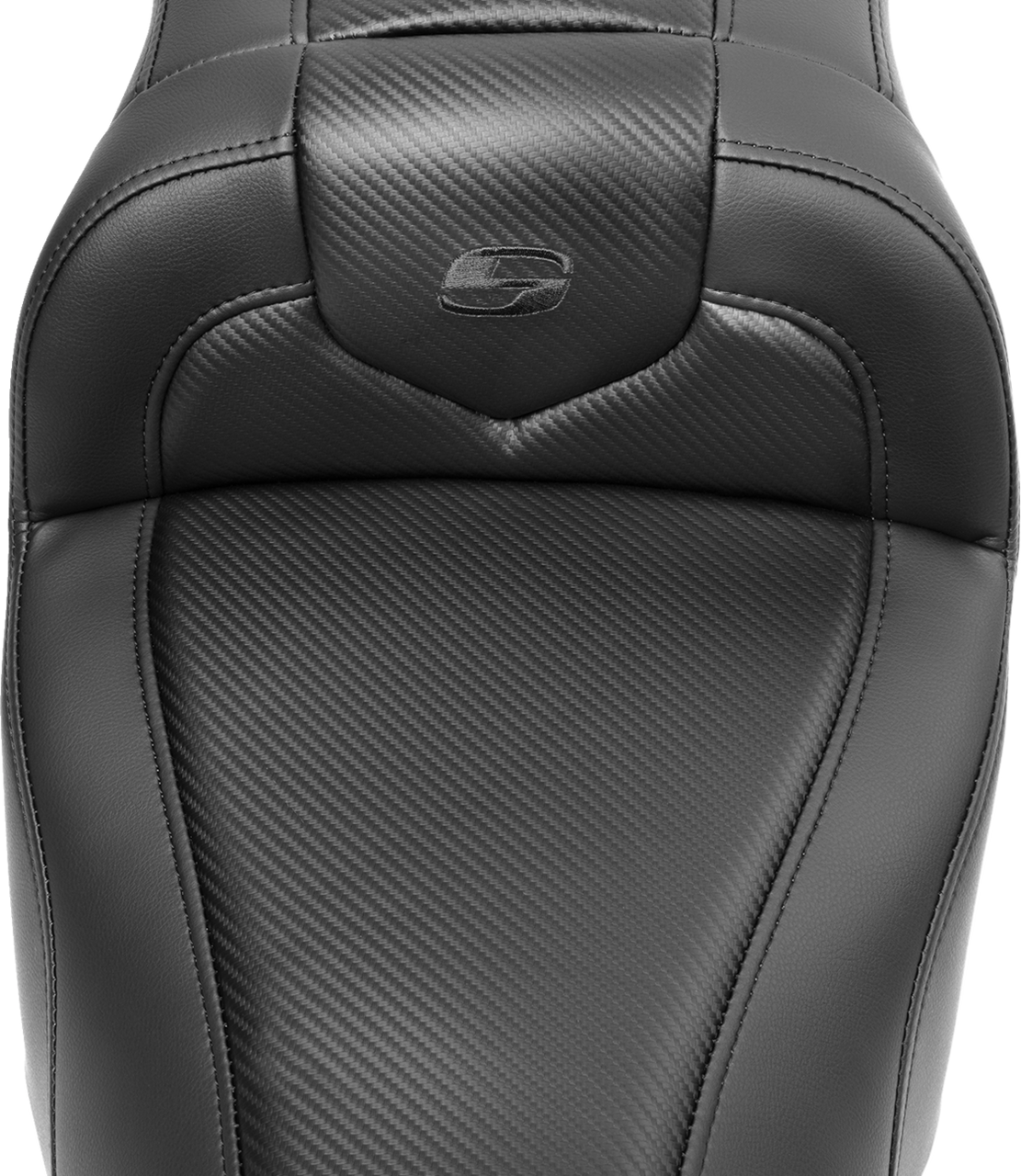 Saddlemen RoadSofa Seat - Carbon Fiber - with Backrest - FLTR/FLHX '23-'24