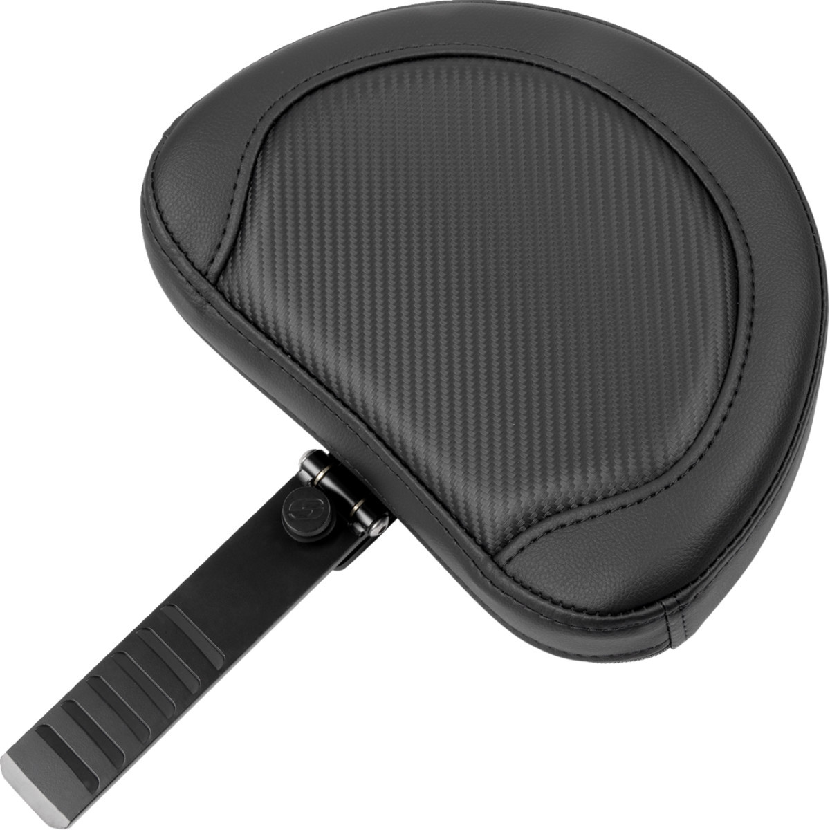 Saddlemen #823-07-185B0 - RoadSofa™ Seat - Carbon Fiber - with Backrest - FLTR/FLHX '23-'24