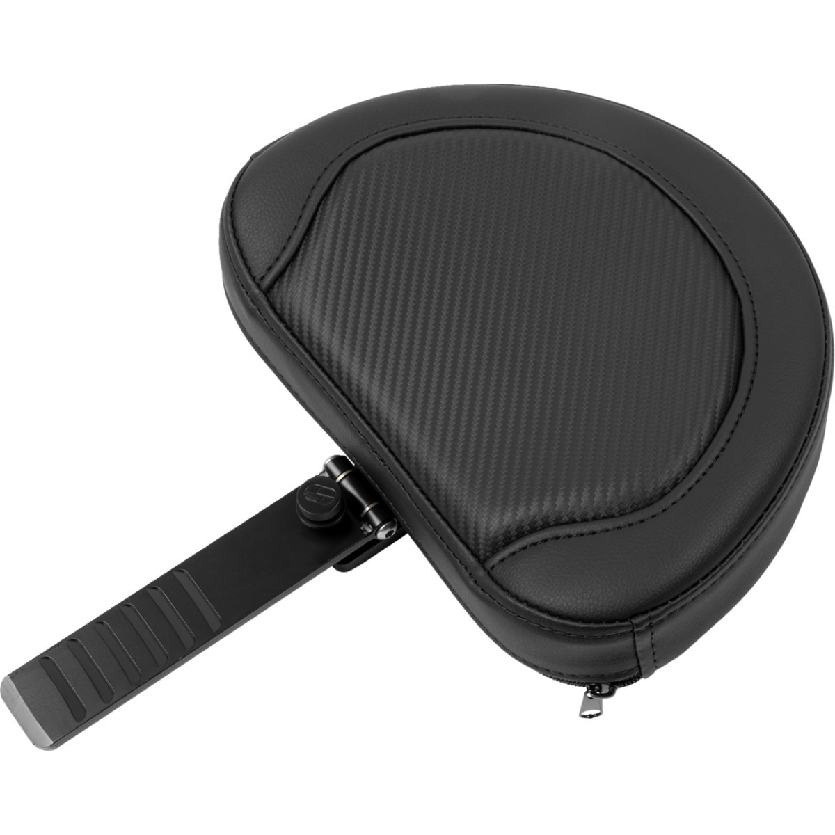 Saddlemen #823-07-186B0 - Roadsofa™ Extended Reach Seat - with Backrest - Carbon Fiber - FLTR/FLHX '23-'24