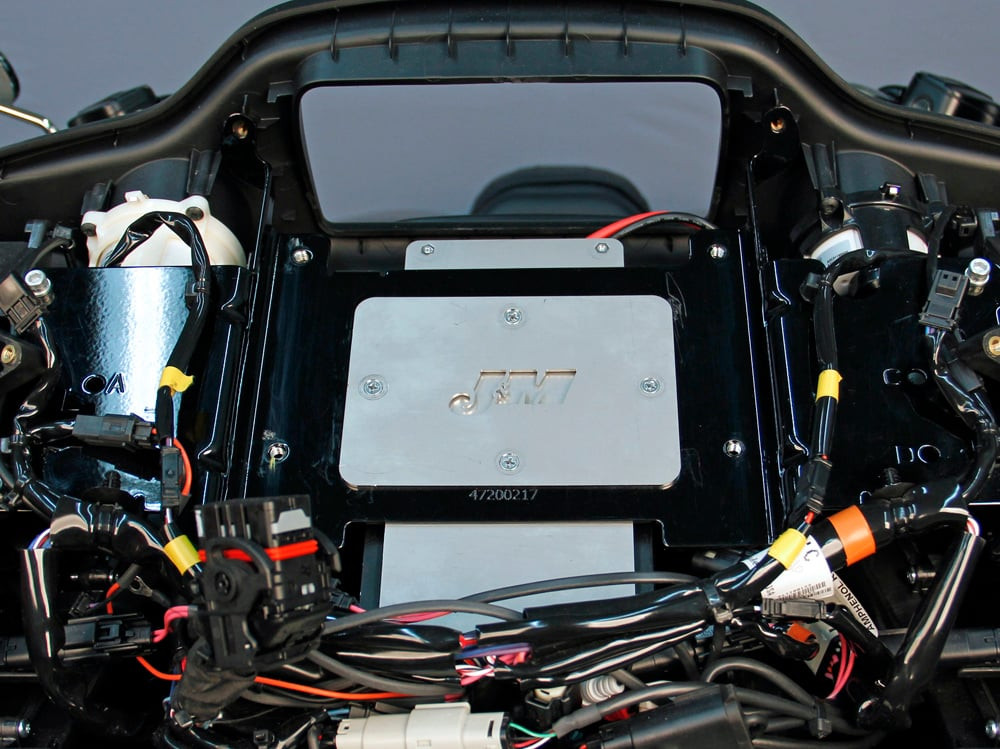 JMC ROKKER 1000XXR Stage6 Audio Kit 4-Ch Amp & 6.71 Fairing/Lower/Rear Spkrs 16-24 Harley RoadGlide Ultra/Ltd