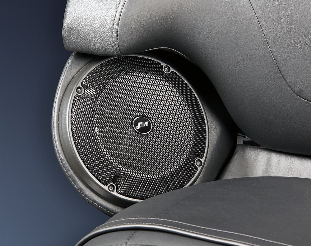 JMC ROKKER Stage6 Audio Kit 400w 4-Ch Amp & 6.58 Fairing/Rear Spkrs 2014-2024 Harley Ultra/Ltd/Tri-Glide