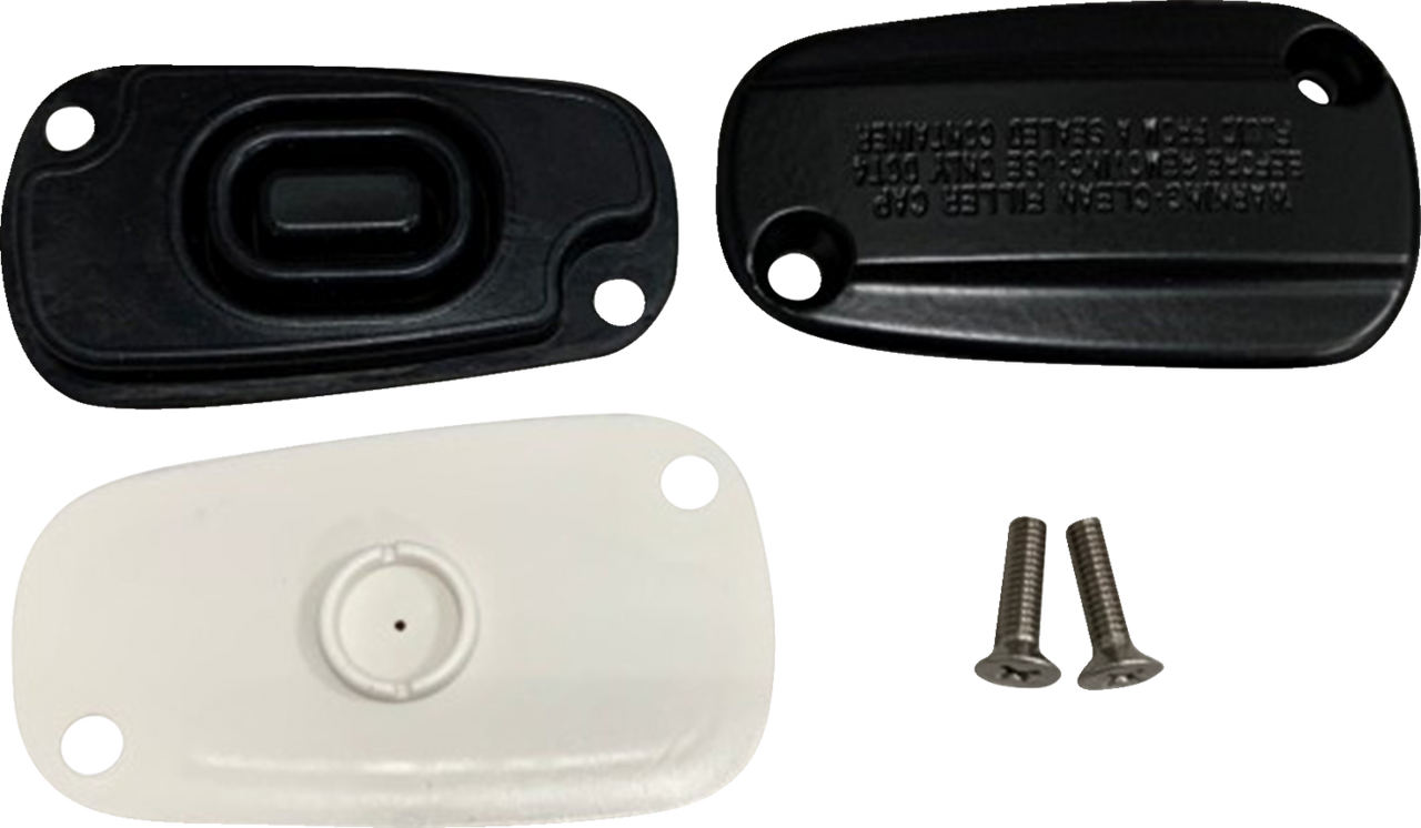 Drag Specialties Rear Master Cylinder Cover - M8 Softail - Black