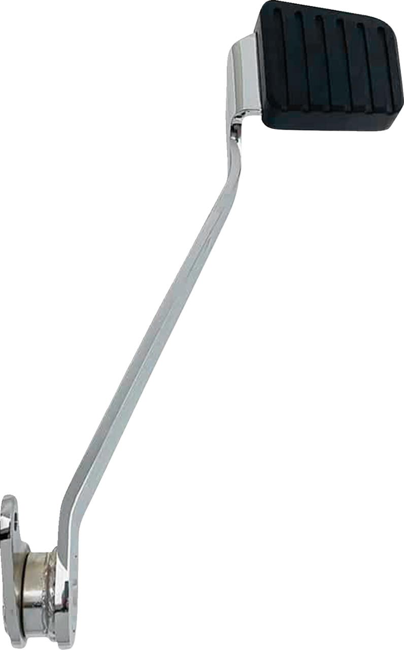 Drag Specialties Brake Pedal - Rear - Chrome - Softail