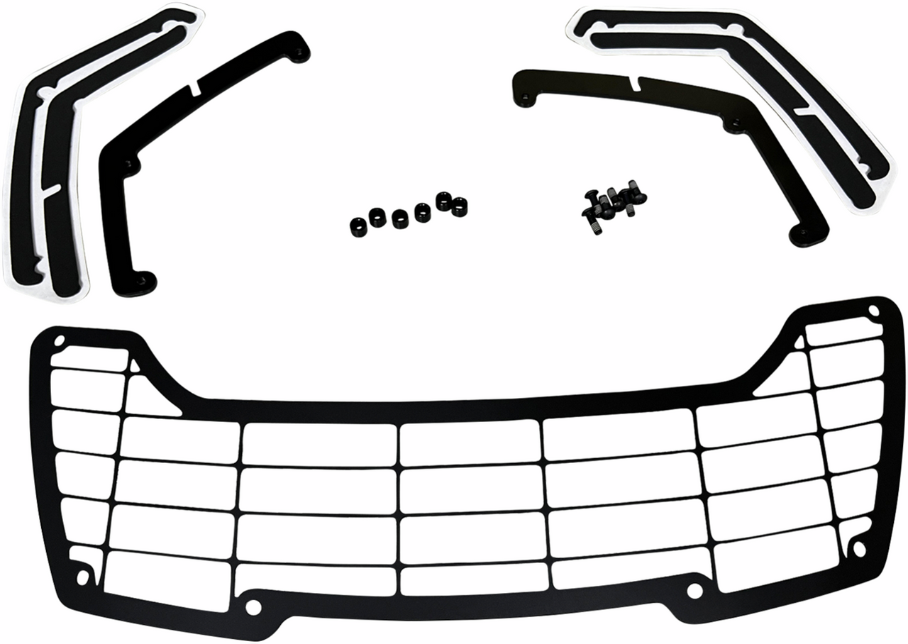 Drag Specialties Headlight Guard - Black - Pan America