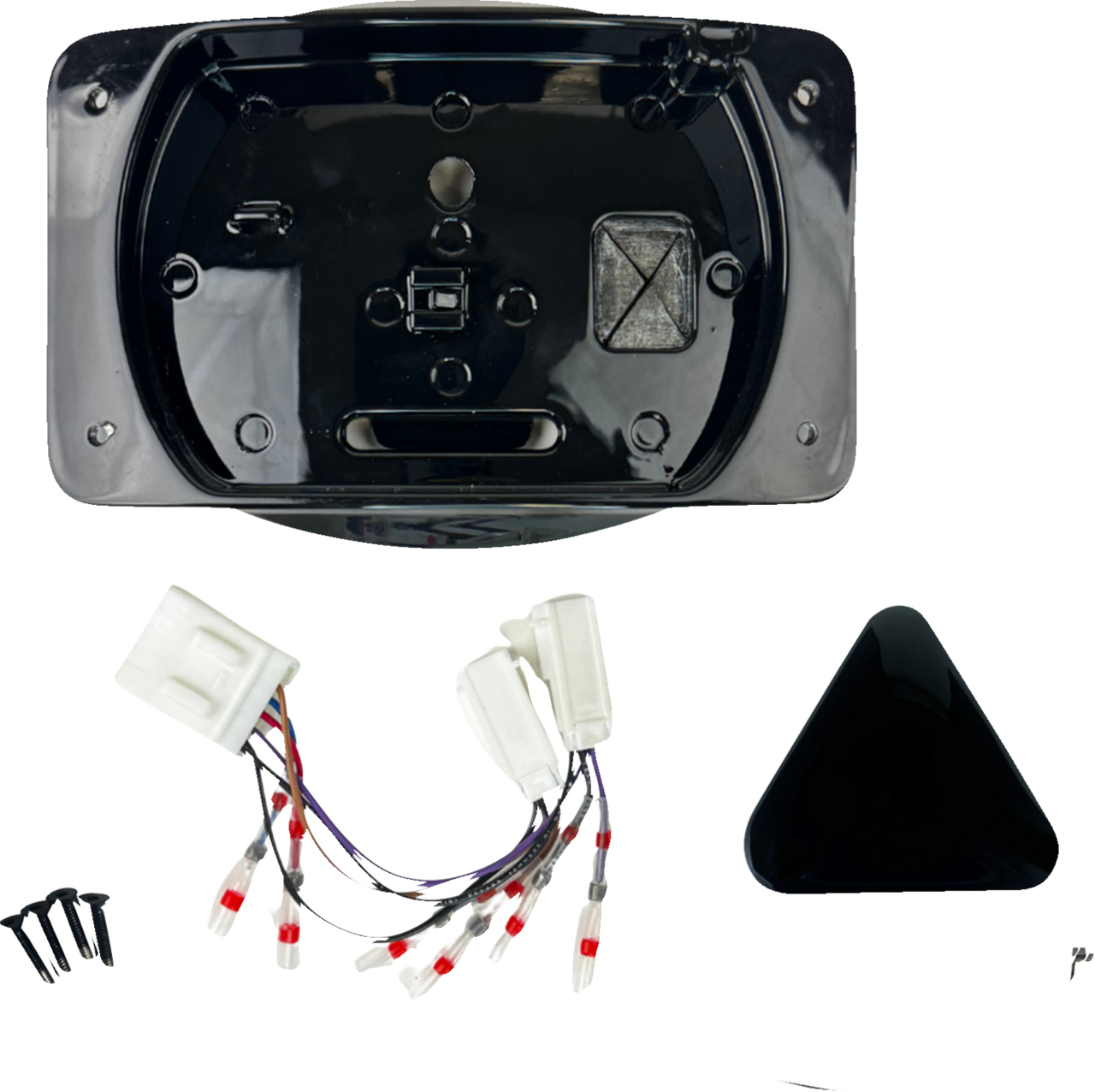 Custom Dynamics #CD-ELIM-TL-B - Taillight Eliminator/License Plate Mount - Black