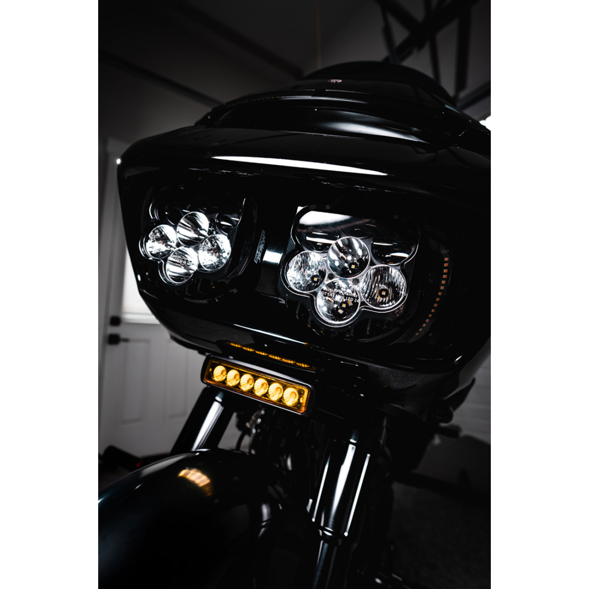 Custom Dynamics #RG-LB-Y-KIT - LED Light Bar - Yellow Lens - Road FLTR
