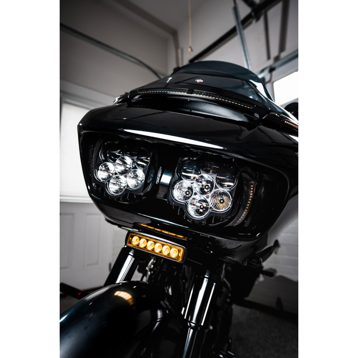 Custom Dynamics #RG-LB-Y-KIT - LED Light Bar - Yellow Lens - Road FLTR