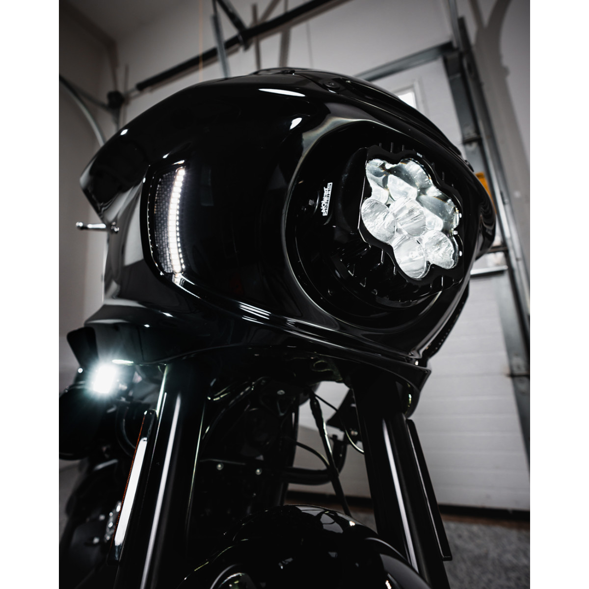 Custom Dynamics #CD-LRST-FTS-B - LED Turn Signals - Front - Gloss Black