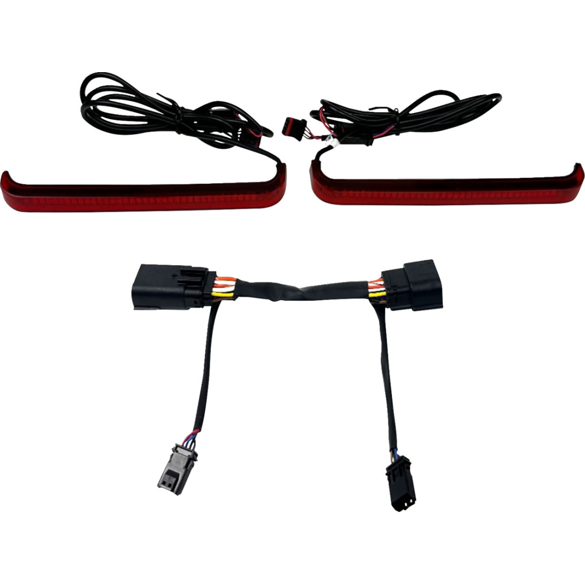 Custom Dynamics #CD-LP-23-R - LED Saddlebag Light - Low-Profile - Red