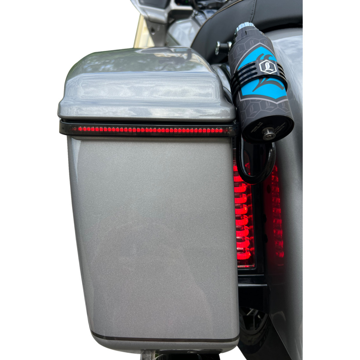 Custom Dynamics #CD-LP-23-S - LED Saddlebag Light - Low-Profile - Smoke