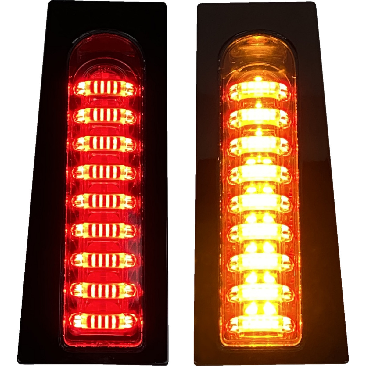 Custom Dynamics #PB-ECE-FILL-SB - ProBEAM® Fillerz® Dual Color Lights - Smoke - Gloss Black