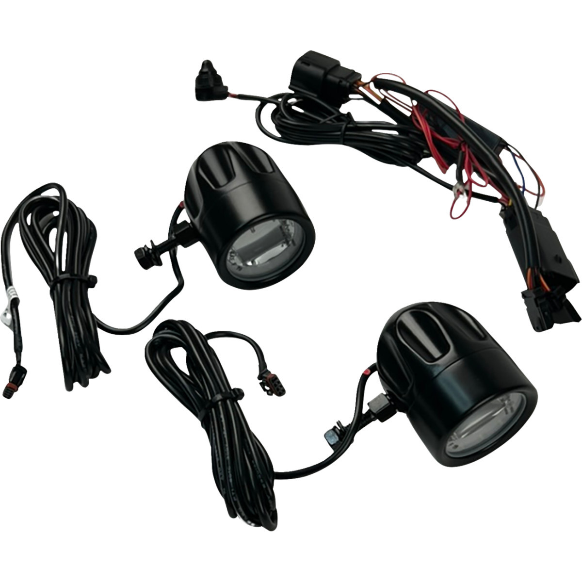 Custom Dynamics #PB-FOG-23-B - LED Fog Light - Halo - Black