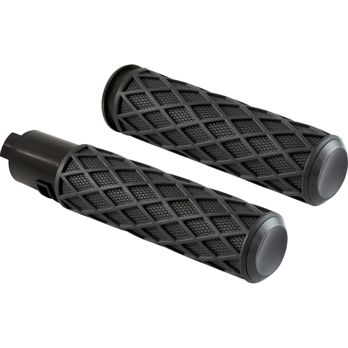 Arlen Ness #500-058 - Diamond Grips - TBW - Black