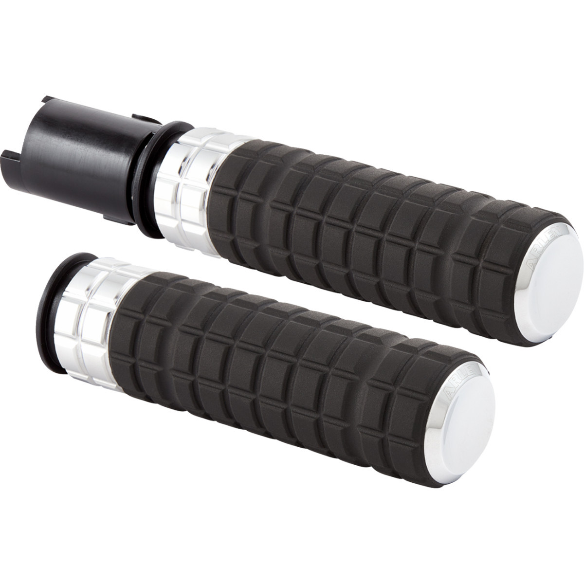 Arlen Ness #500-063 - SpeedLiner Grips - TBW - Chrome