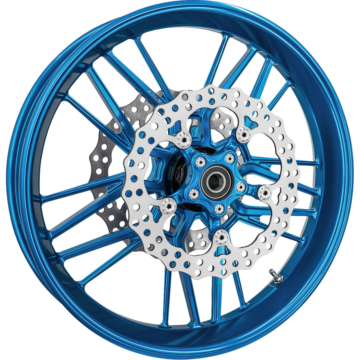 Arlen Ness #300-061 - Spider Rotor - 11.8" - Blue
