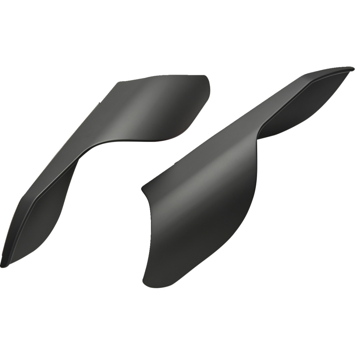 Ciro #16001 - Heat Deflectors - Black - Indian