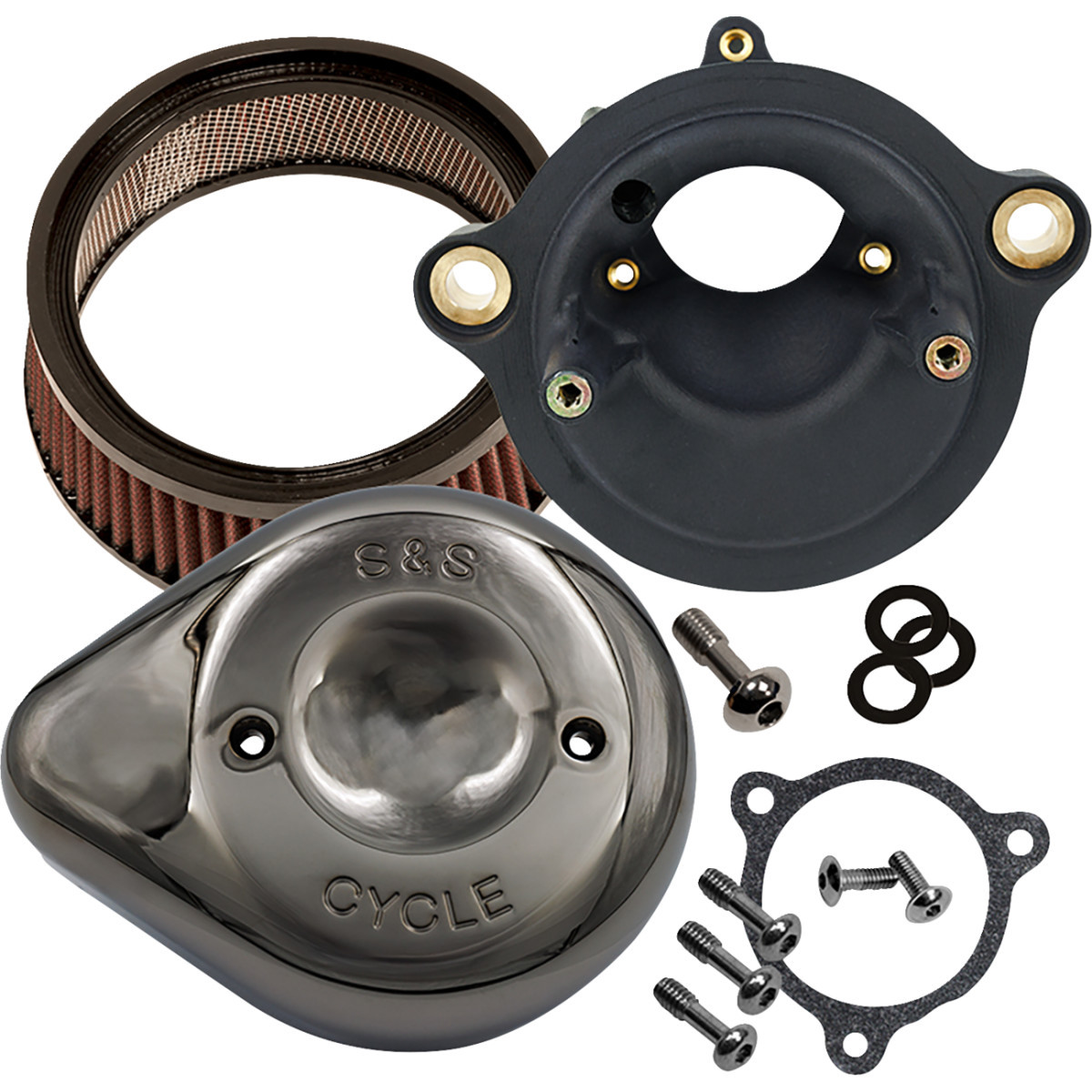 S&S Cycle #170-0797 - Stealth Air Cleaner Kit - Cover - M8 Touring