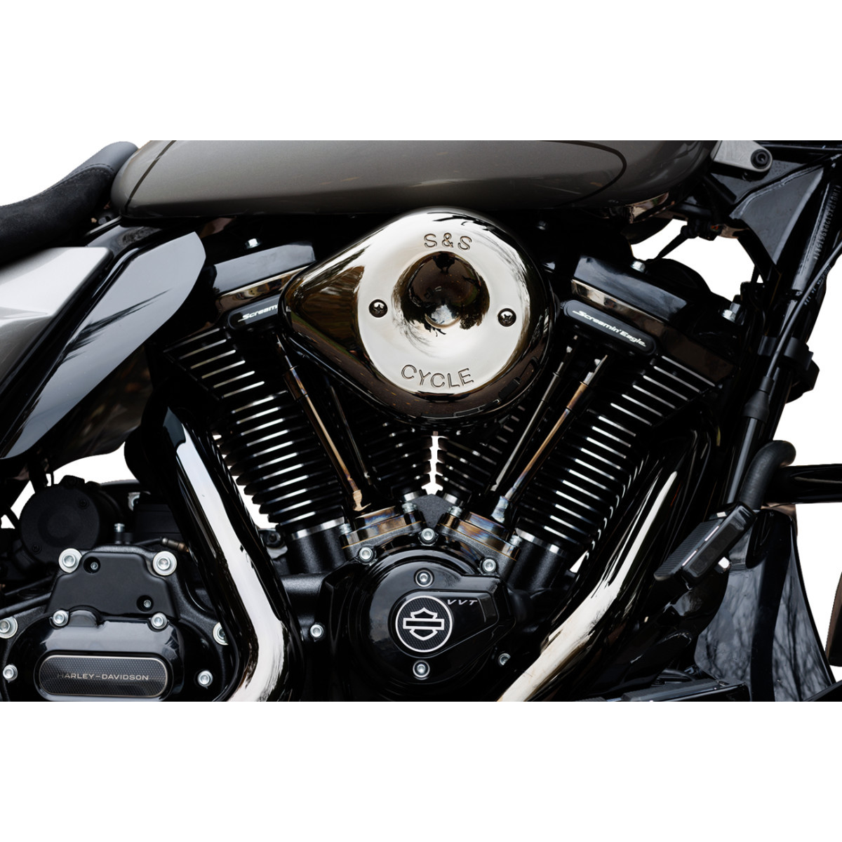 S&S Cycle #170-0797 - Stealth Air Cleaner Kit - Cover - M8 Touring