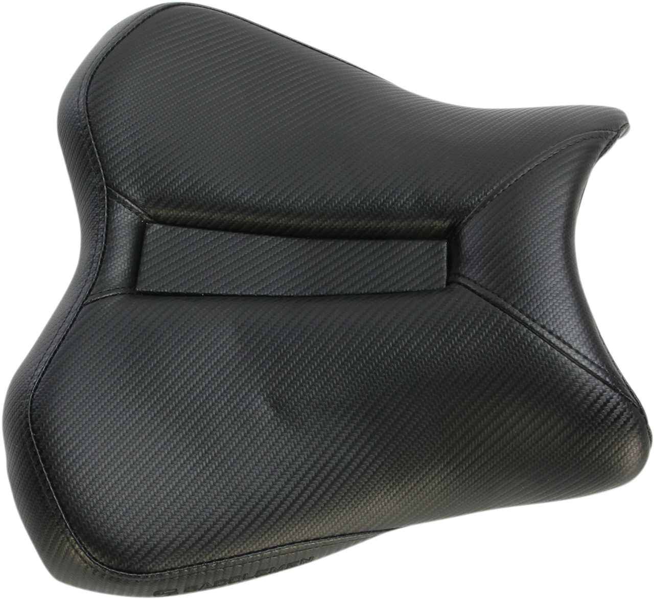 Saddlemen Gel Channel Track Carbon Fiber Sport Seat - Black - R1 (#0810-Y148)