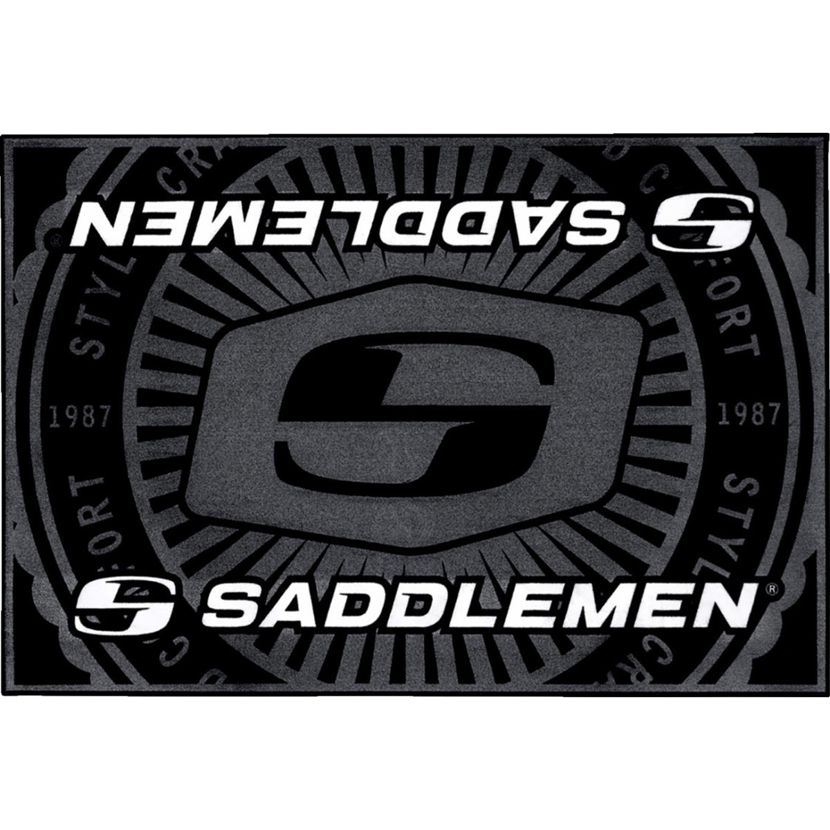 Saddlemen #FM-001 - Floor Mat - 36" x 24"