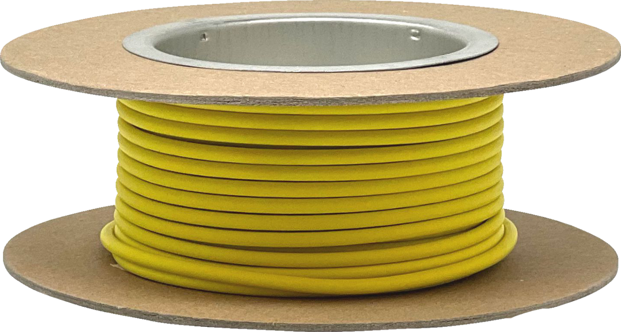 Namz 25' GXL Wire Spool - 12 Gauge - Yellow (#NGWR-412)