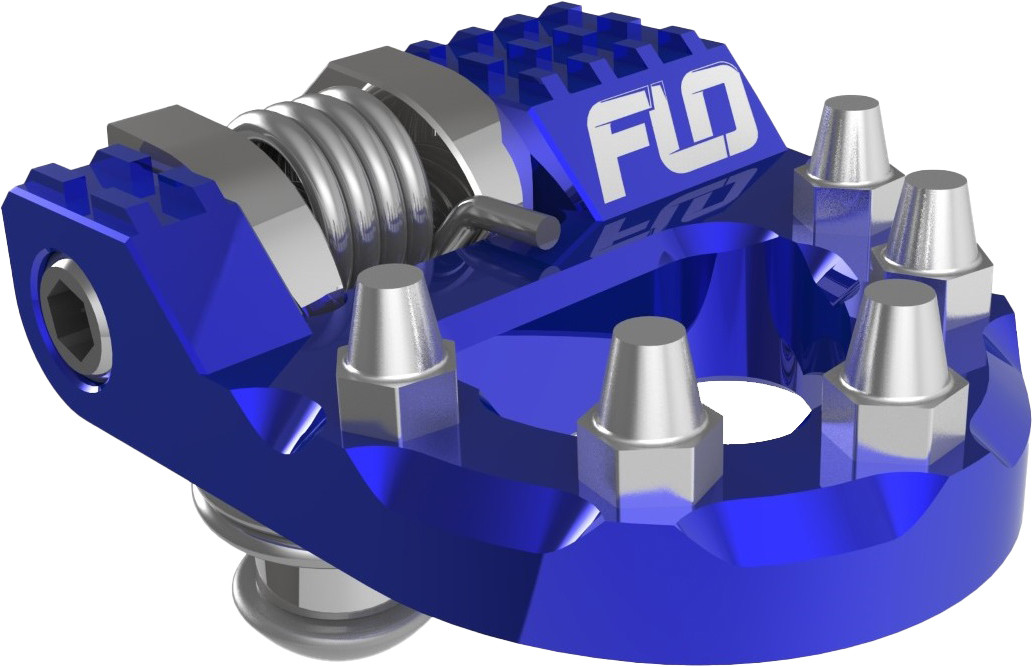 Flo Motorsports Folding Tip  Only Blue Standard Tip (#MXBP-S TIP BLU)