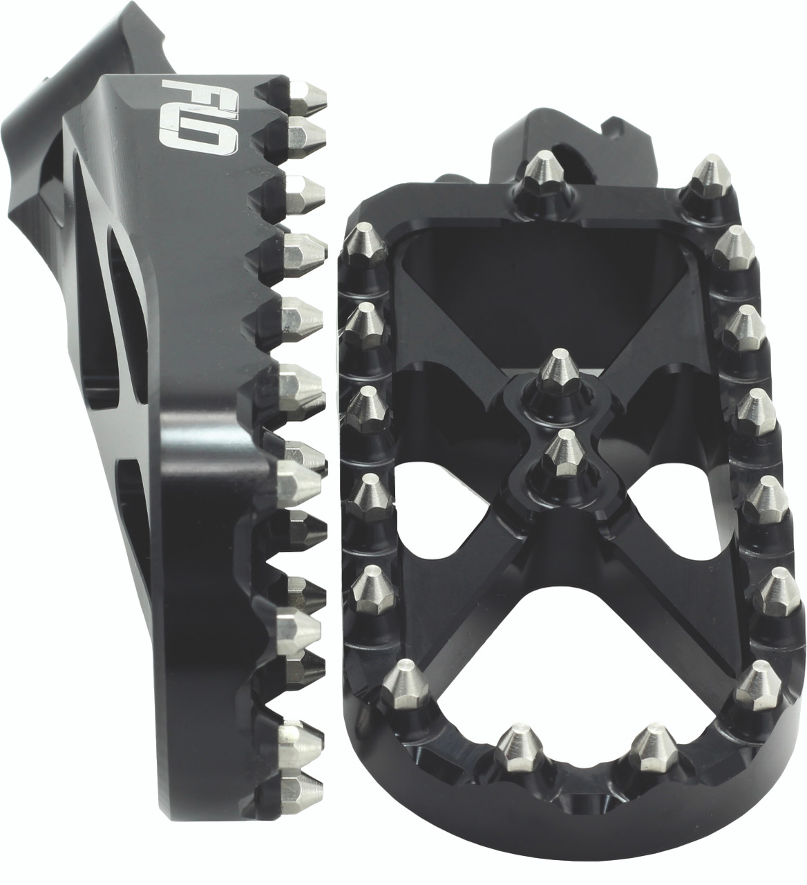 Flo Motorsports Adventure/Snow Footpeg Black (#SPEG-792BLK)