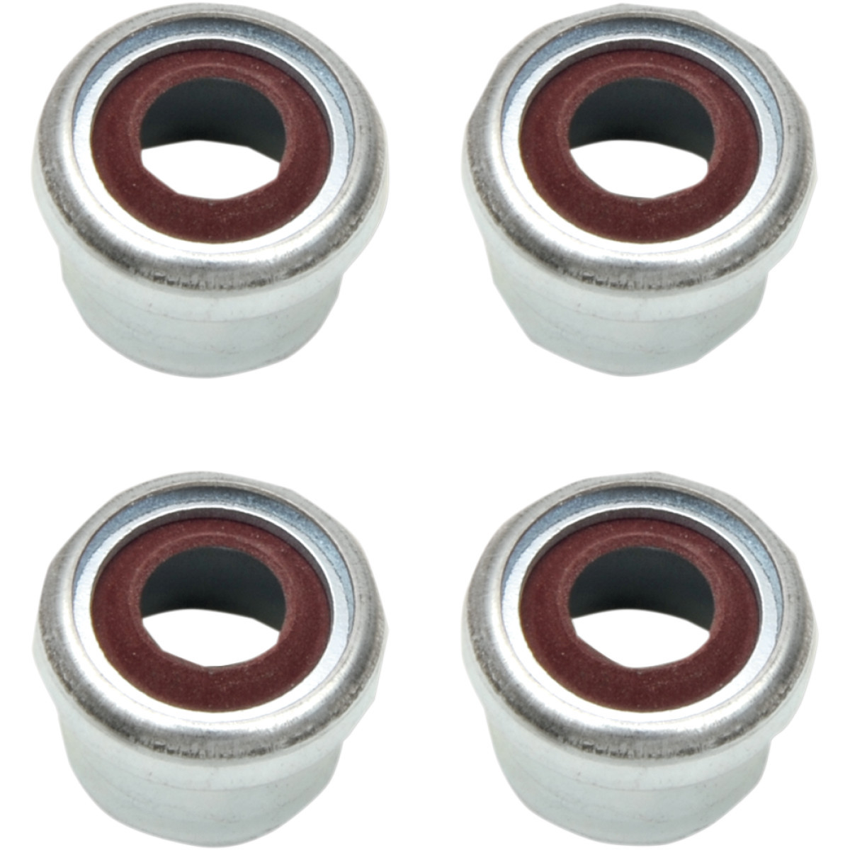 Kibblewhite #71032-4 - Valve Guide Seals - Solid Teflon - Intake/Exhaust - Evolution Big Twin | Twin Cam