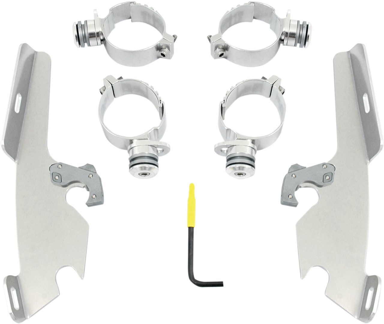 Memphis Shades #MEK1989  - Fats/Slim Trigger Lock Mounting Kit - M50 - Polished
