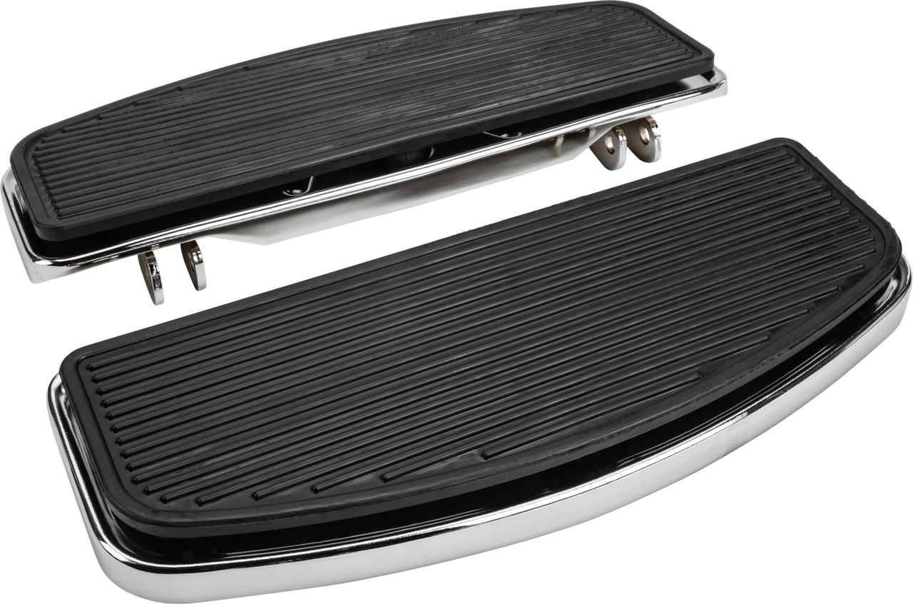 Harddrive Floor Board Kit Chrome Flst 86-17 Flt 84-Up