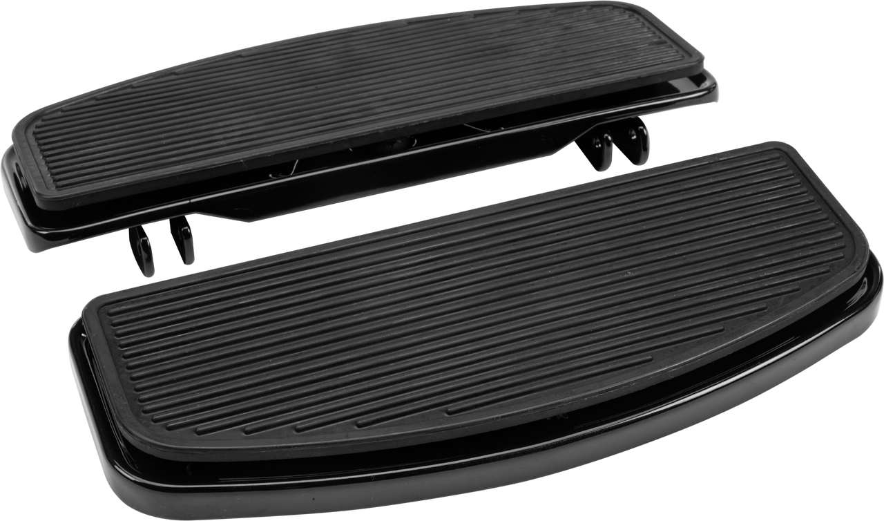 Harddrive Floor Board Kit Black Flst 86-17 Flt 84-Up
