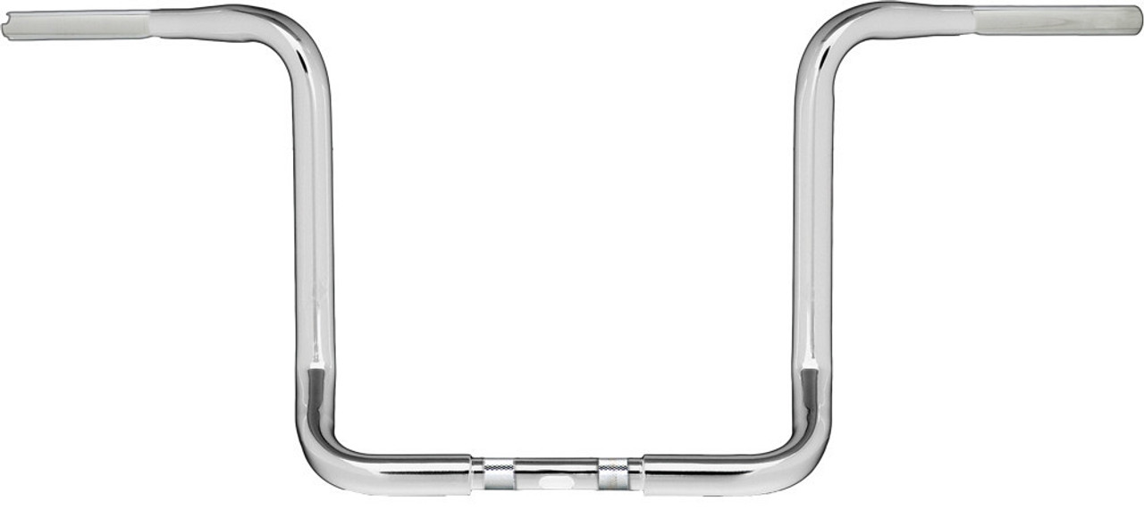 Harddrive 1.25" Bagger Ape-Hanger 14" Chrome Tbw