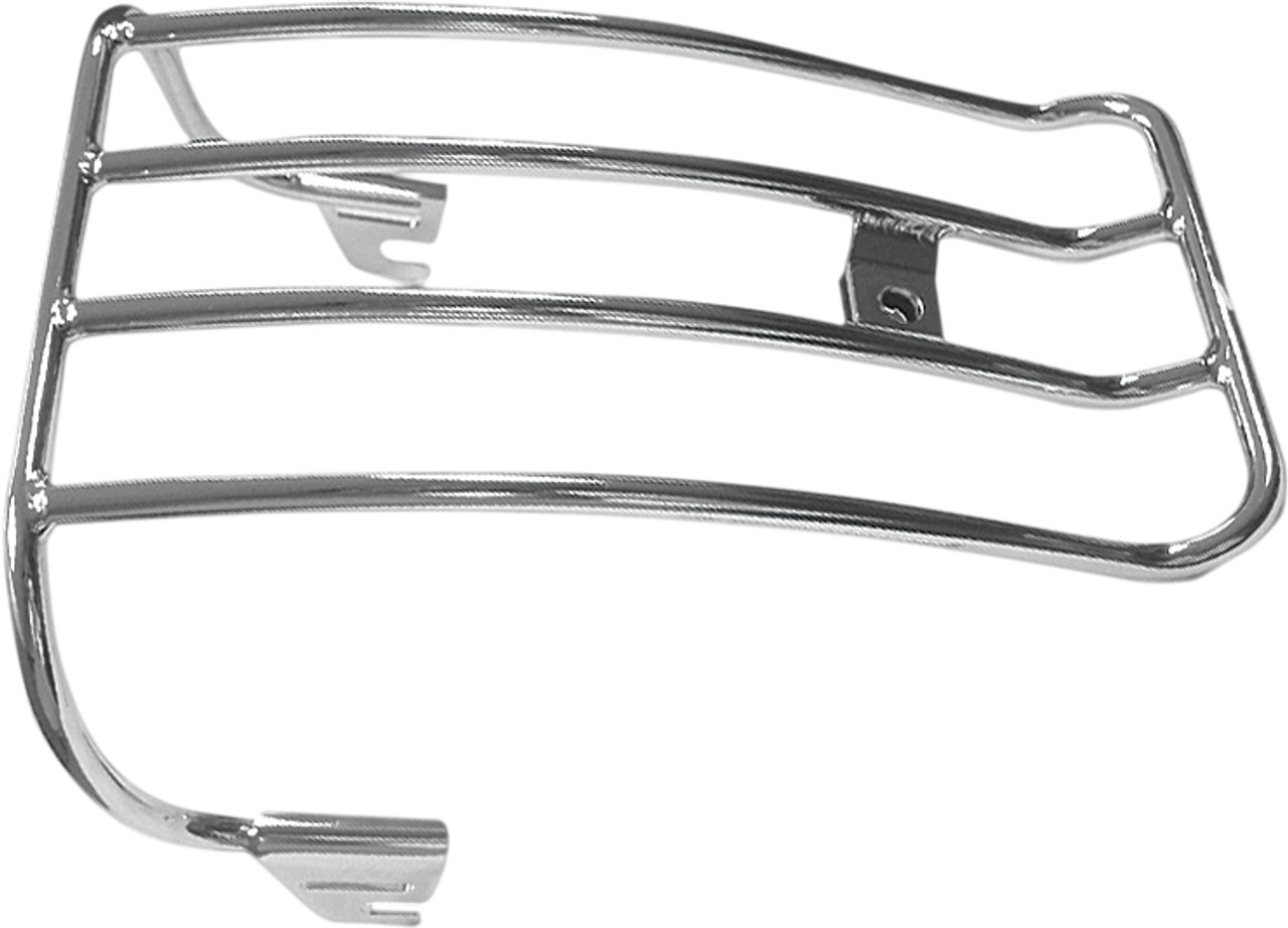 Harddrive Solo Luggage Rack Chrome 84-96 Softail