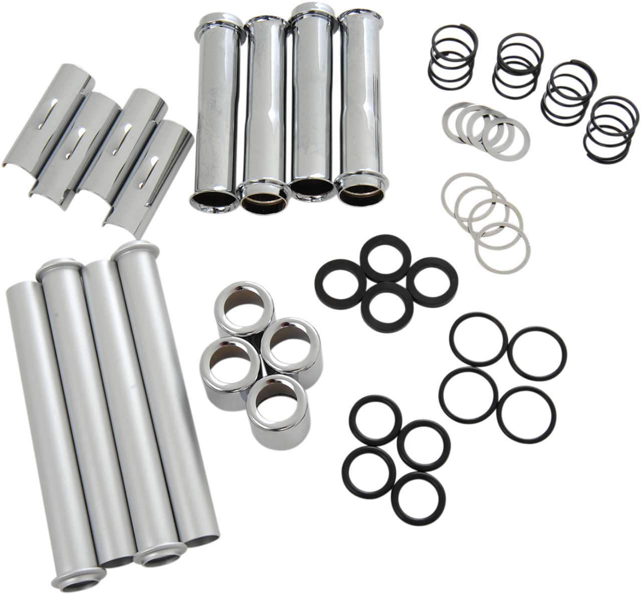 Pushrod Tube Kit - Chrome - XL