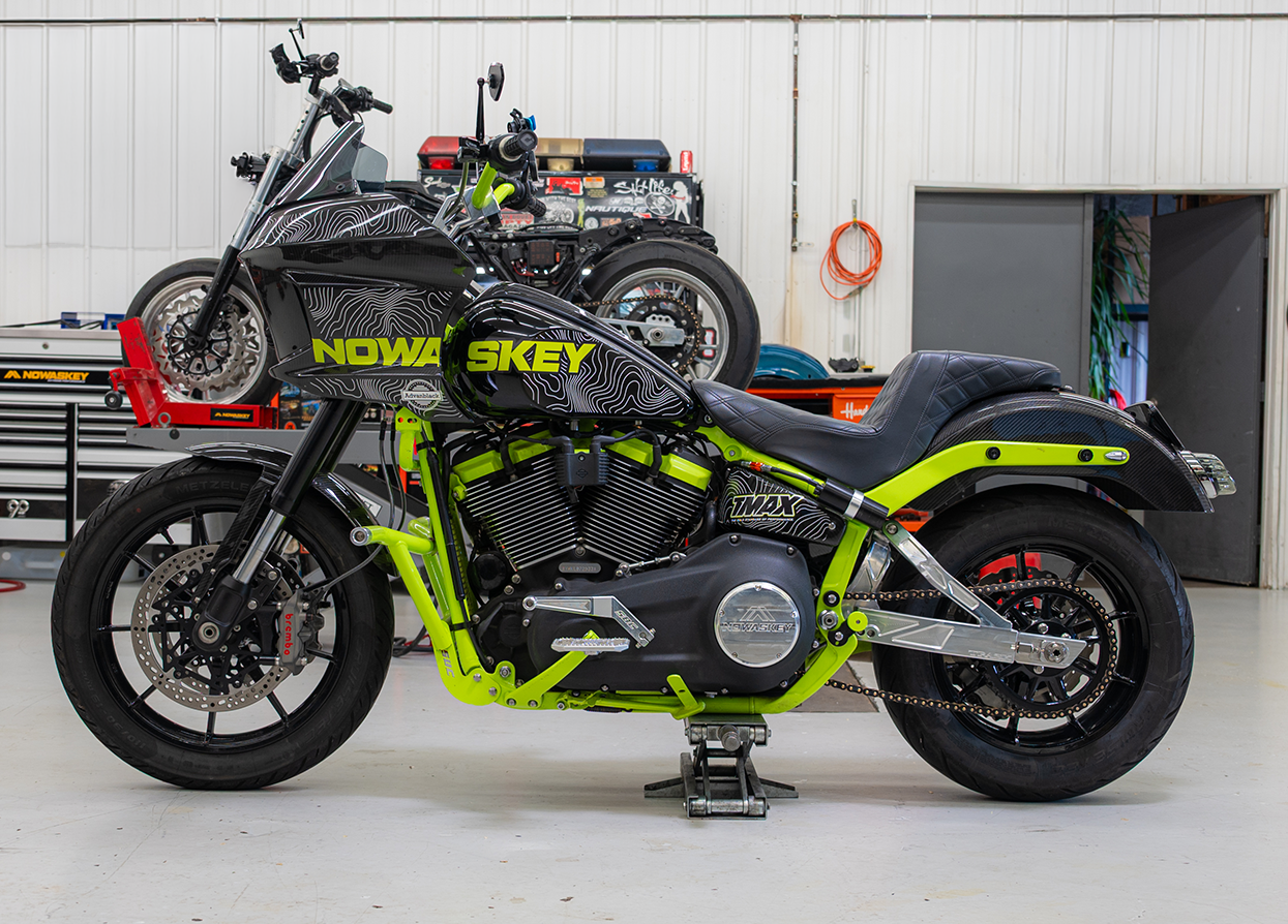 Harddrive M8 Softail Remote Resv. Shock 12.5"