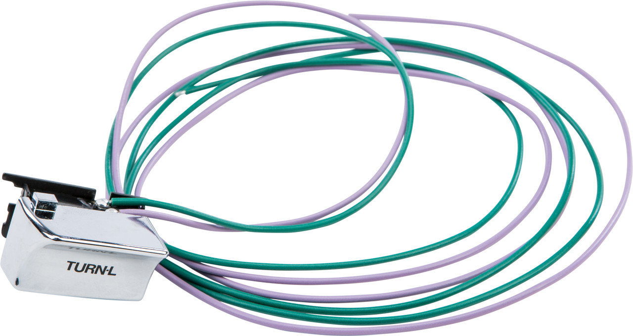 Harddrive Left Turn Signal Switch Assy Chrome 82-95