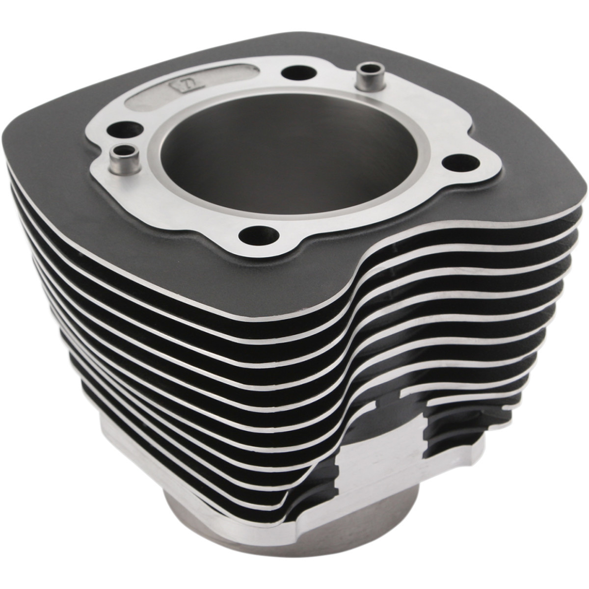 Drag Specialties - Cylinder - 3.750" Bore - Black with Highlighted Fins - 88"/96" Twin Cam '99-'17