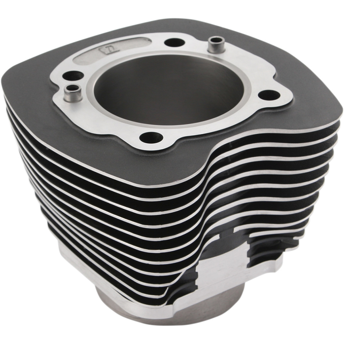 Drag Specialties - Cylinder - 3.875" Bore - Black with Highlighted Fins - 103" Twin Cam '99-'17