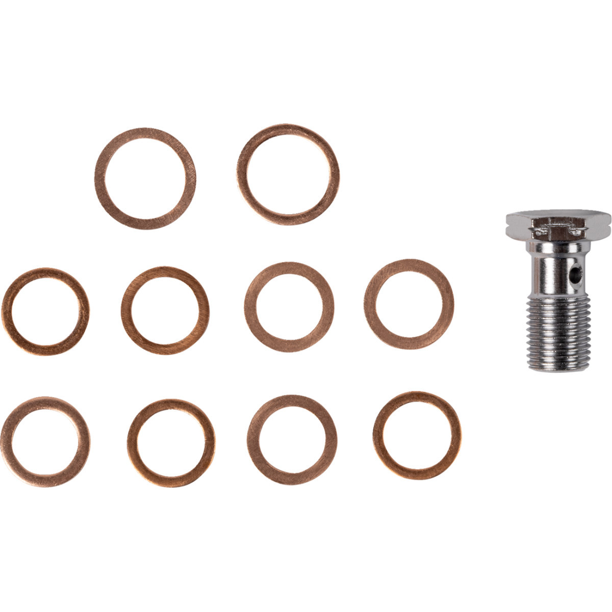LA Choppers #LA-8059B16 - Brake Line - Chrome