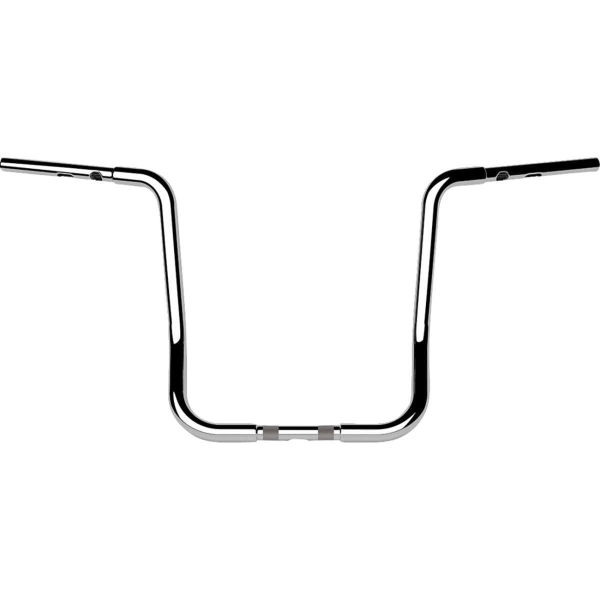 LA Choppers #LA-7347-16 - Handlebar - Twin Round - 1-1/4" x 16" - Chrome