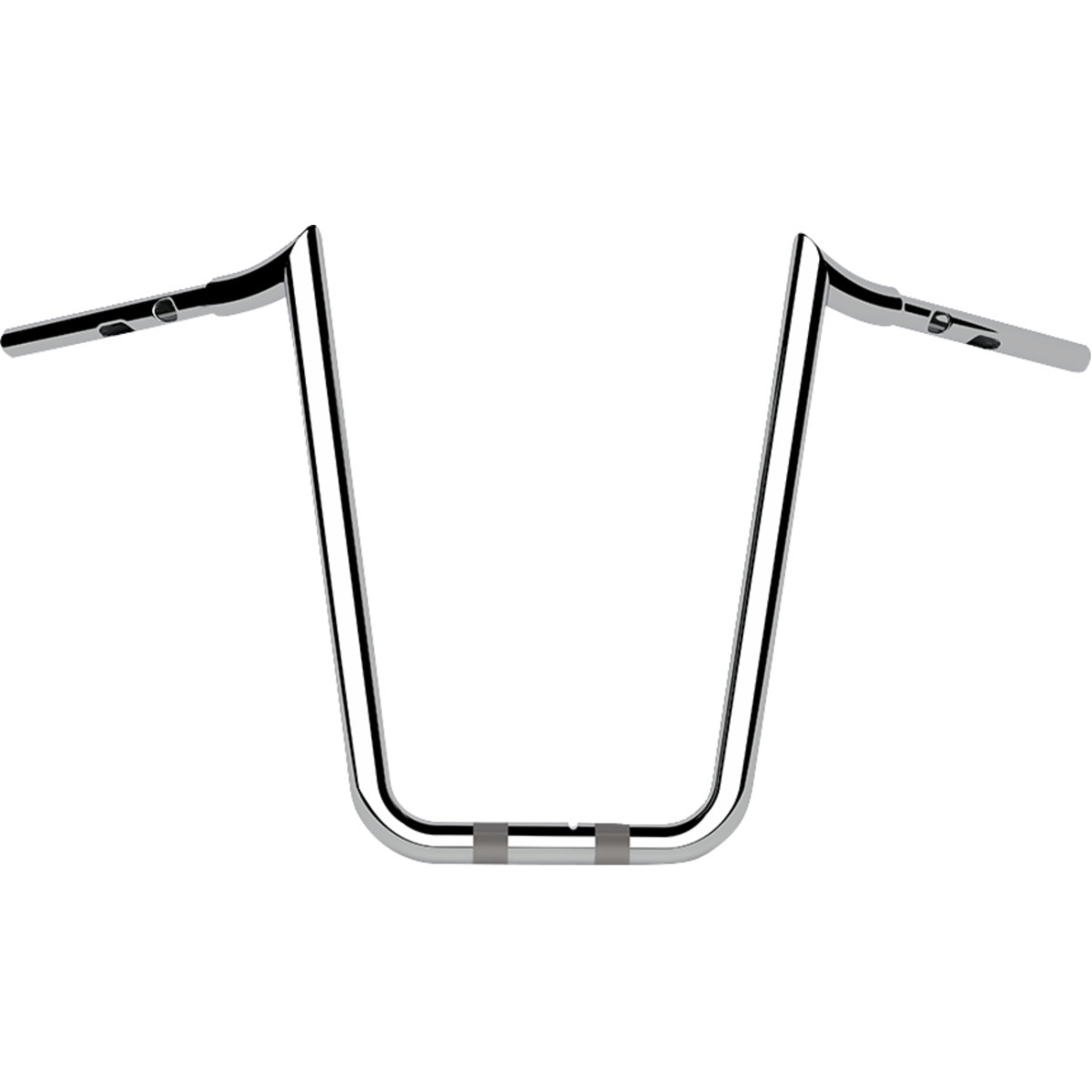 LA Choppers #LA-7359-16 - 1-1/4" Prime Ape Handlebar - 16" - Chrome